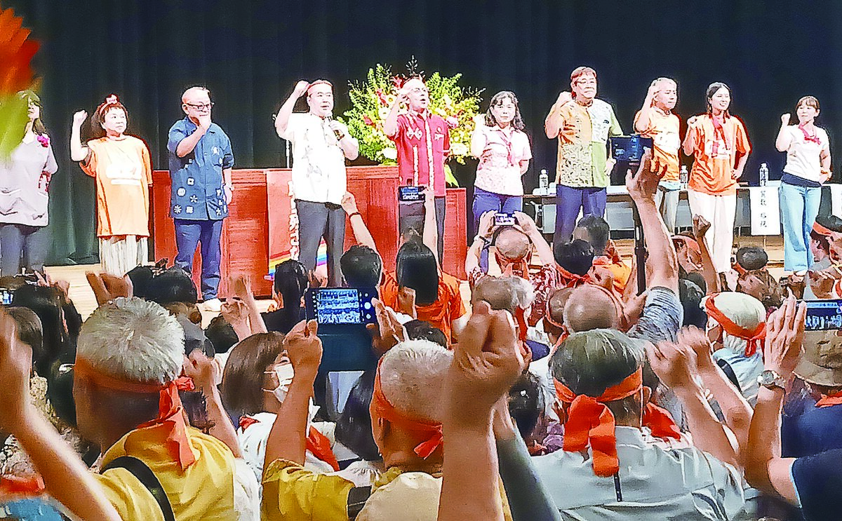 「オール沖縄」「辺野古」封印　県民人気テコに浸透図る　玉城陣営　知事選情勢①