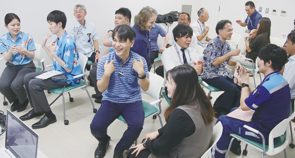 ＡＮＡ石垣が手話講習　推進の石垣市など連携