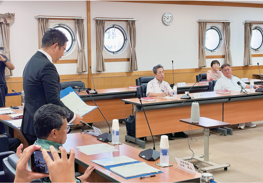 那覇港の整備・運営、浦添移設も　管組議会で知事就任あいさつ