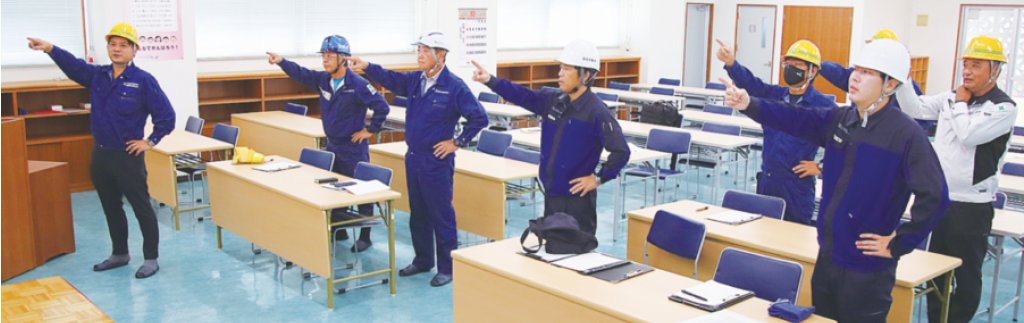 県労働基準協会、八重山支部　全国労働衛生週間で　会員企業をパトロール