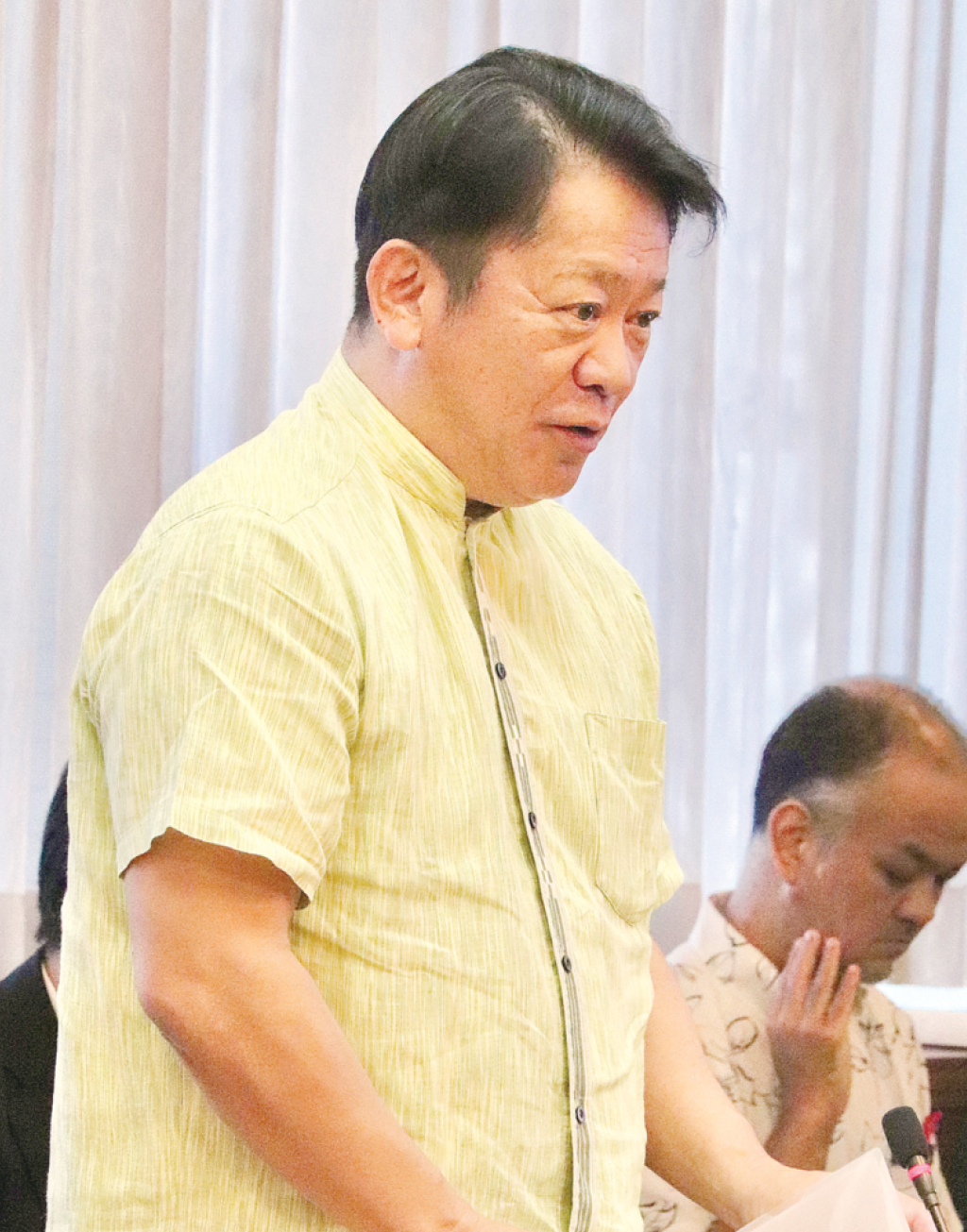 やいま丸再開へ台湾訪問　中山市長「一日も早く調整したい」
